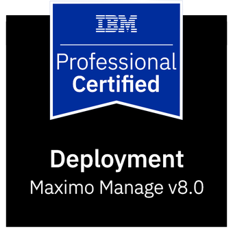 IBM Certified Deployment Professional – Maximo Manage v8.0