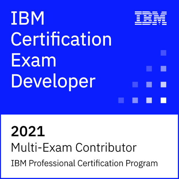 IBM Certification Exam Developer 2021