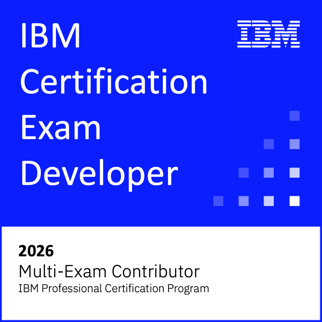 IBM Certification Exam Developer 2026 – Multi-Exam Contributor